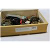 Image 1 : LARGE BOOK BOX OF ASSORTED ESTATE JEWELLRY AND WATCHES