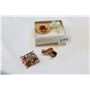 Image 2 : FOUR VINTAGE COPPER AND ENAMEL PINS