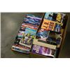 Image 2 : BOX OF MOVIES AND BOX OF NEW RELEASE NOVELS