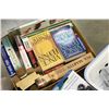 Image 4 : BOX OF NOVELS AND BOX OF ESTATE GOODS