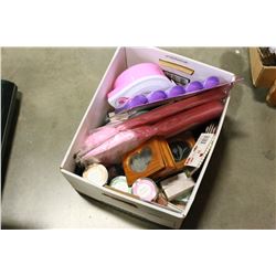 BOX OF BEAUTY PRODUCTS