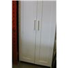 Image 2 : MODERN WHITE 2-DOOR IKEA WARDROBE