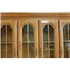 Image 1 : 2-PIECE MAPLE SERVER WITH GLASS DOOR HUTCH TOP