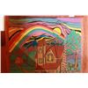 Image 2 : FRAMED COTTAGE HOME PAINTING ON BOARD