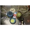 Image 4 : LOT OF TEALIGHT HOLDERS CANDLES AND CAKE DECORATING ITEMS