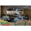 Image 1 : TWO BOXES OF WEDDING GLASSES AND STEMWARE