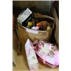 Image 1 : BOX OF PET ITEMS AND NEW BEAUTY PRODUCT