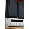 Image 1 : SONY DIGITAL AUDIO VIDEO CONTROL CENTER AND TWO B AND W SPEAKERS