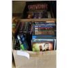 Image 1 : TWO BOXES OF DVDS