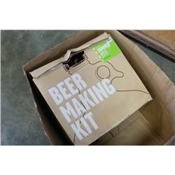 BEER SHOP BEER MAKING KIT AND BLACK AND DECKER BLENDER