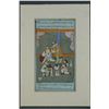 Image 2 : Framed Persian Hand Painted Manuscript Leaf