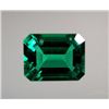 Image 1 : 50 ct AAA Lab Emerald Octagon 30 x 20 mm