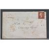 Image 1 : British 1850-1860 One Penny Stamp with Envelope