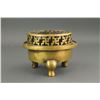 Image 2 : Chinese Bronze Tripod Censer with Cover Qianlong