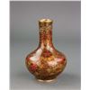 Image 3 : Chinese Bronze Cloisonne Vase