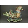 Image 3 : Rare Fine Cloisonne Bronze Duck Figure Qianlong MK