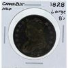 Image 1 : 1828 Large 8's Capped Bust Half Dollar Coin