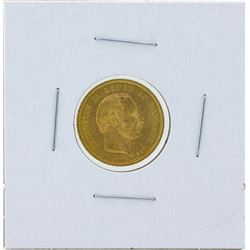 1900 Denmark 10 Kronor Gold Coin