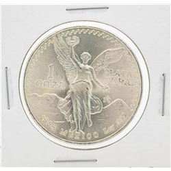 1985 Mexcian Libertad 1 Onza Silver Coin