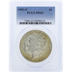 1902-O $1 Morgan Silver Dollar Coin PCGS MS63