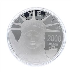 2000 Washington Mint Liberty Quarter Pound Silver Medal