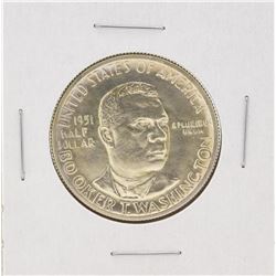 1951-D Booker T Washington Centennial Commemorative Half Dollar Coin