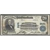 Image 1 : 1902 $20 Los Angeles California National Currency Note CH# 2491