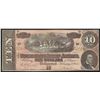 Image 1 : 1864 $10 The Confederate States of America Note