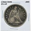 Image 1 : 1840 $1 Liberty Seated Dollar Coin