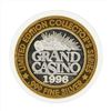 Image 1 : .999 Silver Grand Casino $10 Casino Gaming Token Limited Edition