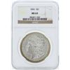 Image 1 : 1896 $1 Morgan Silver Dollar Coin NGC MS63