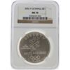 Image 1 : 2002-P $1 Salt Lake Olympics Silver Coin NGC MS70