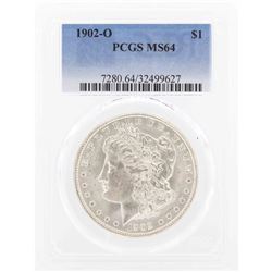 1902-O $1 Morgan Silver Dollar Coin PCGS MS64