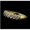 Image 2 : 14KT Yellow Gold Gents 0.30ctw Single Cut Diamond Ring