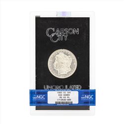 1883-CC $1 Morgan Silver Dollar Coin GSA NGC MS63PL