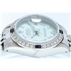 Image 5 : Rolex Ladies Stainless Steel Sapphire and Diamond Datejust Wristwatch