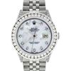 Image 1 : Rolex Stainless Steel 3.00ctw Diamond Datejust Mens Wristwatch