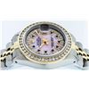 Image 3 : Rolex Ladies Two Tone 14KT Yellow Gold Sapphire and Diamond Datejust Wristwatch