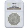 Image 1 : 1884-O $1 Morgan Silver Dollar Coin NGC MS62