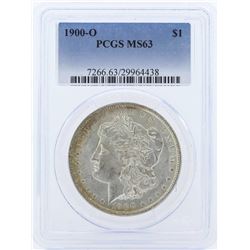 1900-O $1 Morgan Silver Dollar Coin PCGS MS63