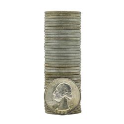 Roll of (40) 1952-D Brilliant Uncirculated Washington Quarters