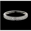 Image 1 : 18KT White Gold 0.20ctw Diamond Ring