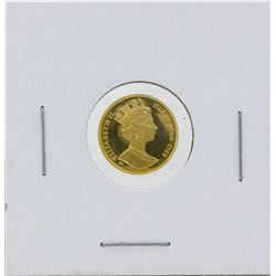 1988 1/20 oz Isle of Man Angel Gold Coin