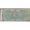 Image 2 : 1864 $10 The Confederate States of America Note