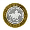 Image 2 : .999 Silver Palms A Maloof Casino Resort $10 Casino Gaming Token Limited Edition