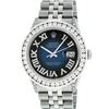Image 1 : Rolex Mens Stainless Steel 3.50ctw Diamond Datejust Wristwatch