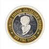 Image 1 : .999 Silver Bette Davis $10 Casino Gaming Token Limited Edition