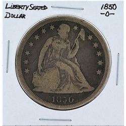 1850-O $1 Liberty Seated Dollar Coin
