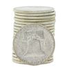 Image 2 : Roll of (20) 1953-S Brilliant Uncirculated Franklin Half Dollar Coins