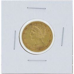 1882 $5 Liberty Head Half Eagle Gold Coin